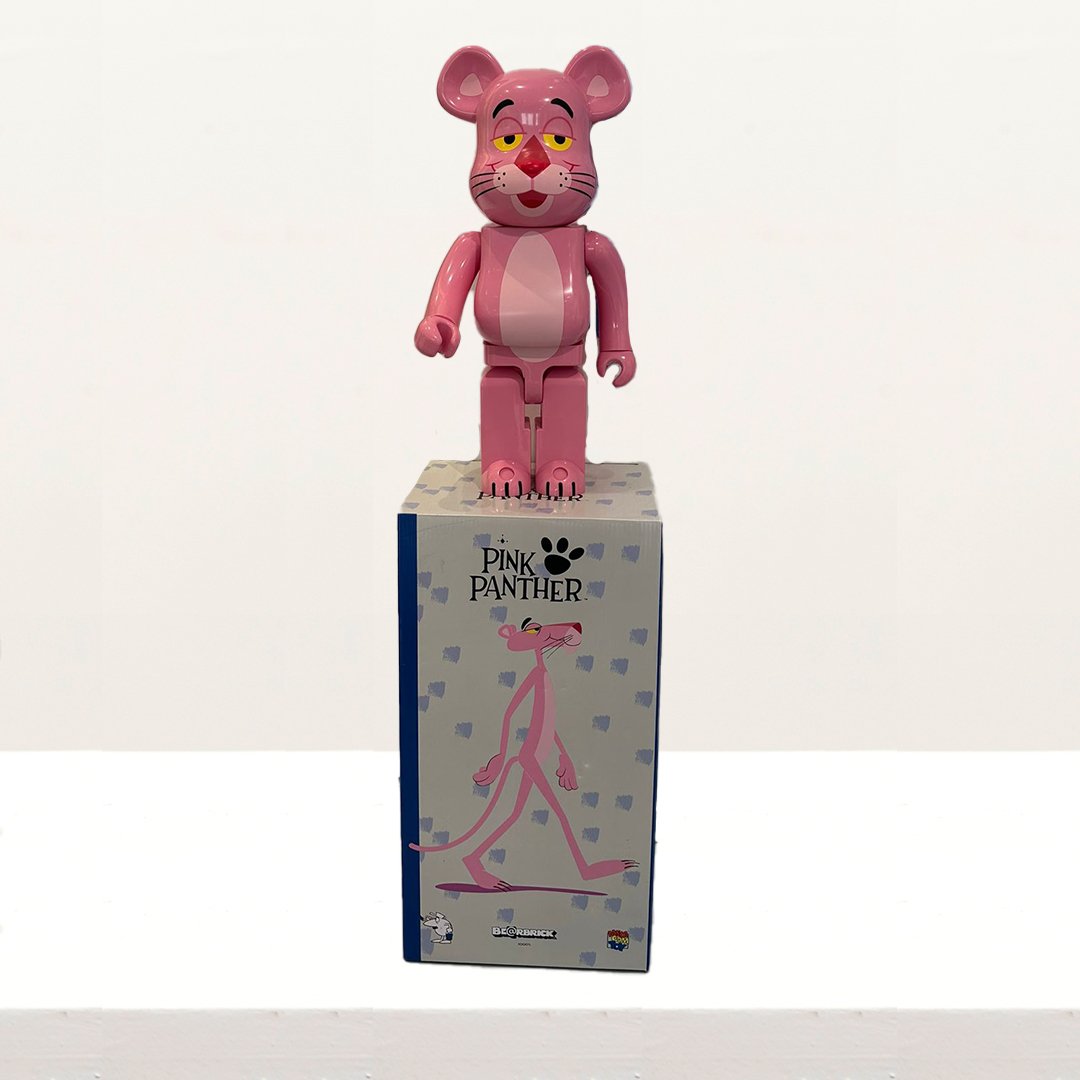 Bearbrick Andy Warhol x Jean Basquiat Collaboration Figure Bearbrick Andy Warhol x Jean Basquiat Collaboration Figure